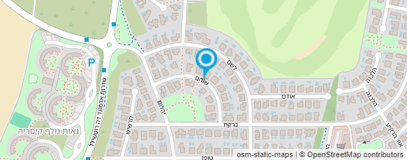 מפת הגעה אל פרופ' ג'וני בנימין