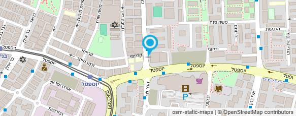 מפת הגעה אל חברת עמיגור- דיור מוגן