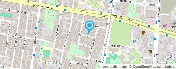 מפת הגעה אל ש.ק. עבודות גמר וצבע