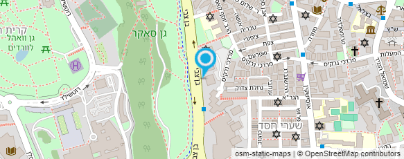 מפת הגעה אל "אוהל נחלאות"