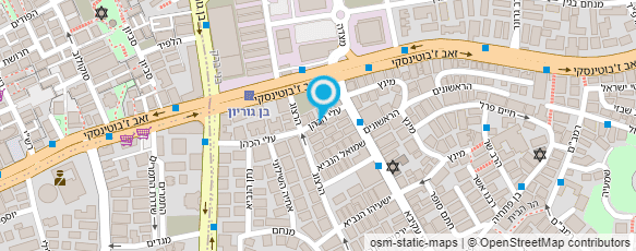 מפת הגעה אל סטודיו אף.בי