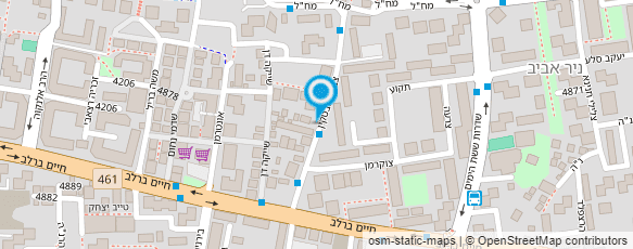 מפת הגעה אל ברק שרית- הדרכה וטיפול