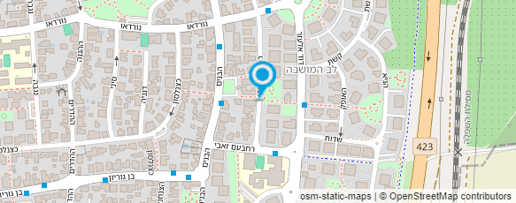 מפת הגעה אל טיפ-טופ עיצובים בע"מ