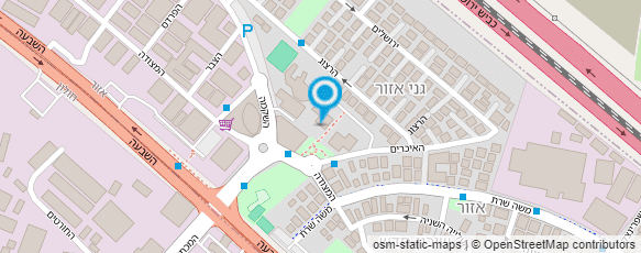 מפת הגעה אל קייטנת קיץ על גלגלים