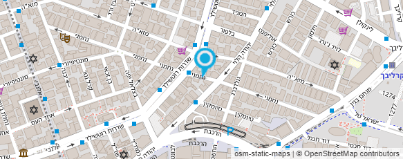 מפת הגעה אל יוני ליפשיץ- מורה לתופים