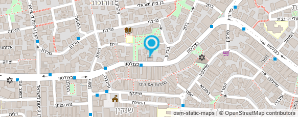 מפת הגעה אל בטי דיאמנט מורה לכלי מקלדת