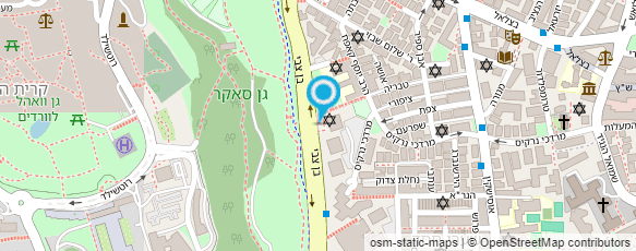 מפת הגעה אל מרכז הברידג' ירושלים מפת הגעה אל מרכז הברידג' ירושלים