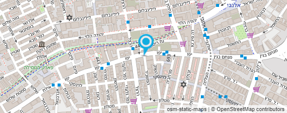 מפת הגעה אל דרימליין אופנה בקו צעיר