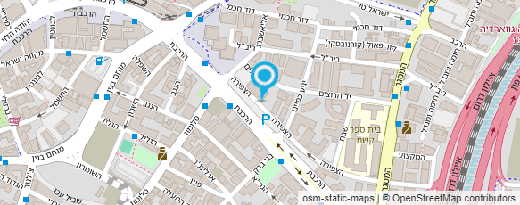 מפת הגעה אל מוסך הצפירה