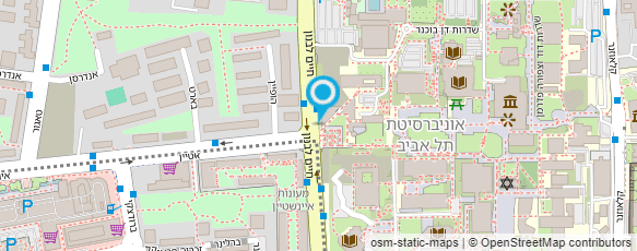 מפת הגעה אל אקסטרא סטודנט- מרכז הקורסים