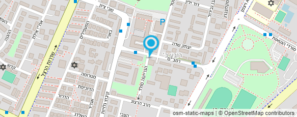 מפת הגעה אל "חברה קדישא" אשדוד