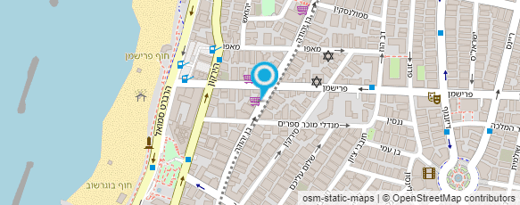 מפת הגעה אל שירלי רוטברט- מעצבת גרפית