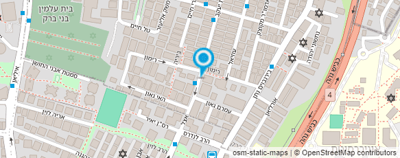 מפת הגעה אל אולמי שלום ורעות