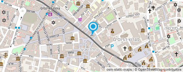 מפת הגעה אל בורגרס בר