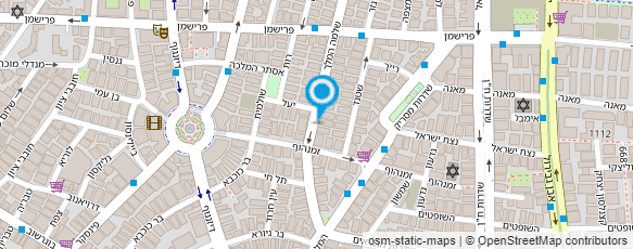 מפת הגעה אל טורקניץ מיכאל מורה דרך