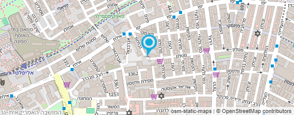 מפת הגעה אל קובי מצבעת רהיטים