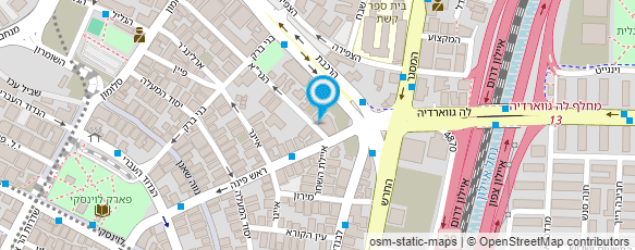 מפת הגעה אל סטודיו לצילום - ערן סלם