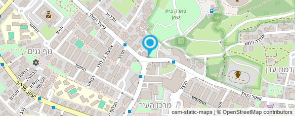 מפת הגעה אל עמידר החברה הלאומית לשיכון בישראל בע"מ