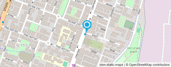 מפת הגעה אל שיעורי תופים לימוד תופים