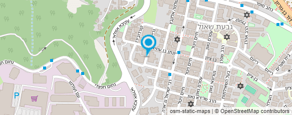 מפת הגעה אל טופ יודאיקה ירושלים בע"מ