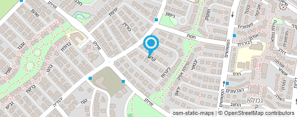 מפת הגעה אל מוניות עמי