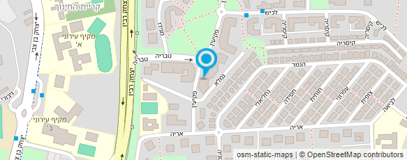 מפת הגעה אל פרנקל רגינה- מטפלת הוליסטית