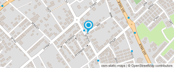 מפת הגעה אל קונדיטוריית תענוגות