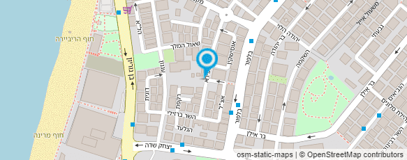 מפת הגעה אל יוסי ביסטרה עבודות גרנוליט