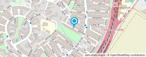 מפת הגעה אל עבודות מסגרות-יעקב