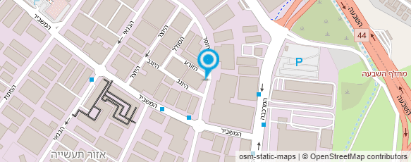 מפת הגעה אל ילצין מעקות בע"מ מפת הגעה אל ילצין מעקות בע"מ