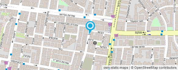 מפת הגעה אל עמוס רוזנר