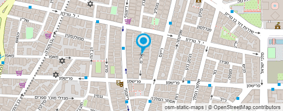 מפת הגעה אל כרמית גלילי