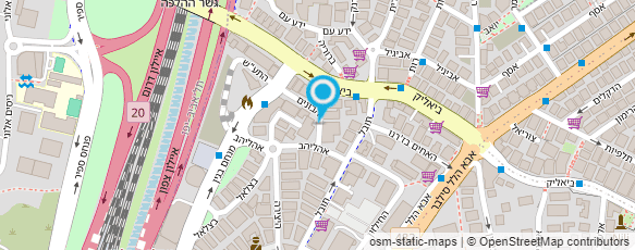 מפת הגעה אל המכללה למכירות