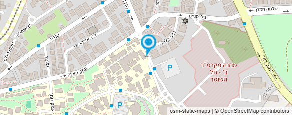 מפת הגעה אל מרכז רמת גן לאלצהיימר