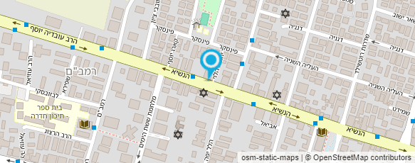 מפת הגעה אל חלוקת פליירים- שרון עלונים