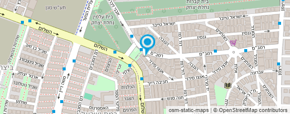 מפת הגעה אל רועי כהן מורה לגיטרה