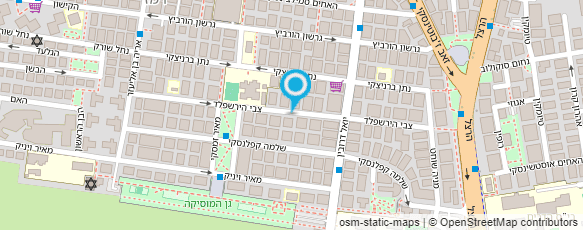 מפת הגעה אל מריה מיכאלוב - בוטיק יופי