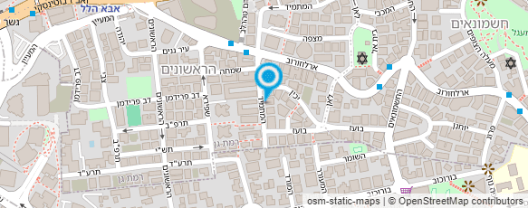 מפת הגעה אל זעיר אורגני ארוחות אורגניות