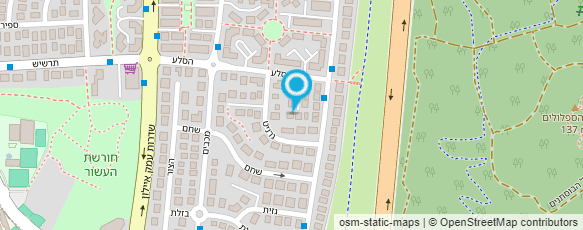 מפת הגעה אל שורק איתי - פיזיותרפיה