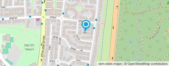 מפת הגעה אל קרן סרברו - פסיכולוגית שיקומית