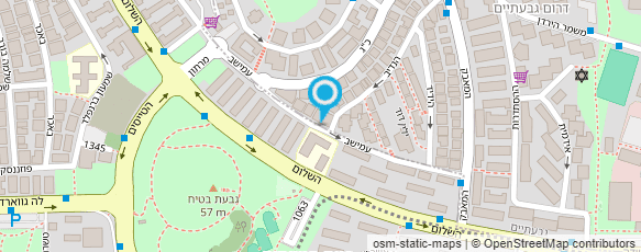 מפת הגעה אל ד"ר שאלי אנג'ל