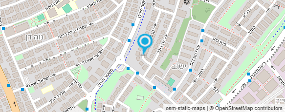 מפת הגעה אל נ.א שירותי שמירה