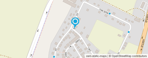 מפת הגעה אל איתמר אהרון לימוד תופים