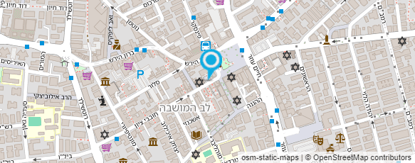 מפת הגעה אל אגף לחינוך ותרבות תורניים