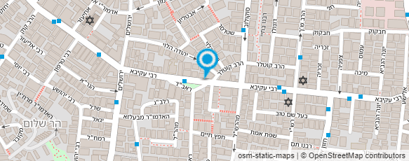 מפת הגעה אל המרכז ליולדת ולמניקה