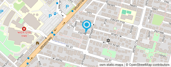 מפת הגעה אל גילה - דיקור וצמחי מרפא