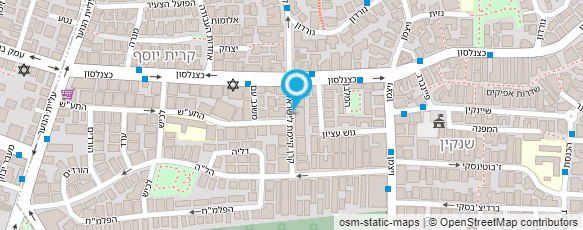 מפת הגעה אל יהודית דגן