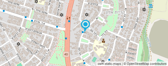 מפת הגעה אל רבקה צרקה יודקביץ`