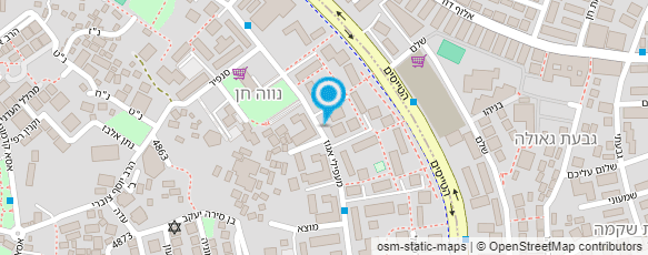 מפת הגעה אל נוי פרוייקטים - צבעים וסיידים