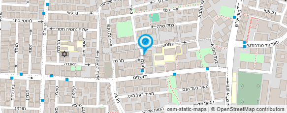 מפת הגעה אל שאול ברזני- נהג מונית